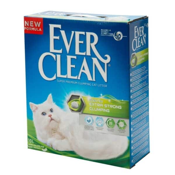 אברקלין ירוק לחתול מתגבש חזק ומבושם 10 ליטר - Ever Clean