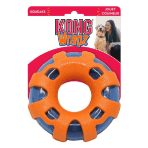 קונג ראפז צעצוע טבעת משחק עמיד לכלב - kong warpz