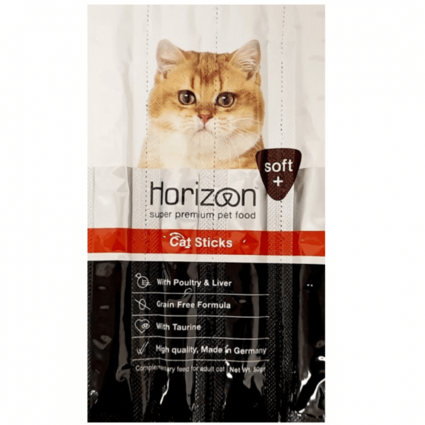 הורייזן סטיק עוף וכבד חטיף לחתול 10 יח' Horizon Cat Sticks