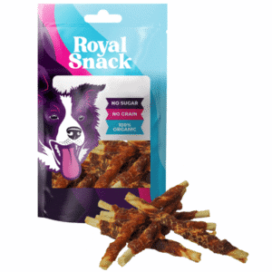 חטיף איכותי לכלב רול עטוף עוף - Royal Snack Chicken Coated Roll