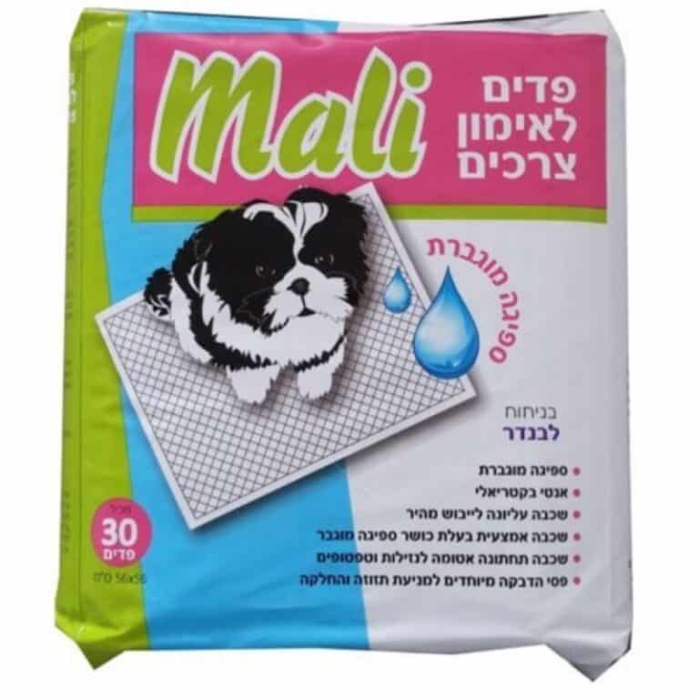 30 יח' פדים לכלב לחינוך צרכים - Mali