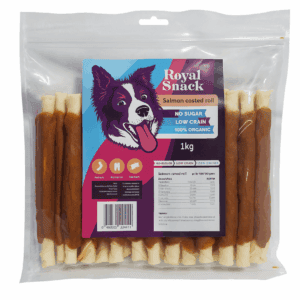 מקלות לעיסה בציפוי סלמון 7 אינץ 1 ק"ג - Royal Snack salmon coated roll