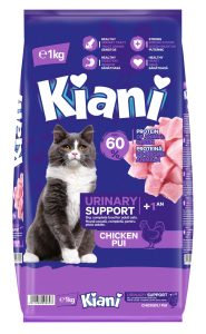 קיאני חתול עוף יורינרי 1 ק"ג - Kiani