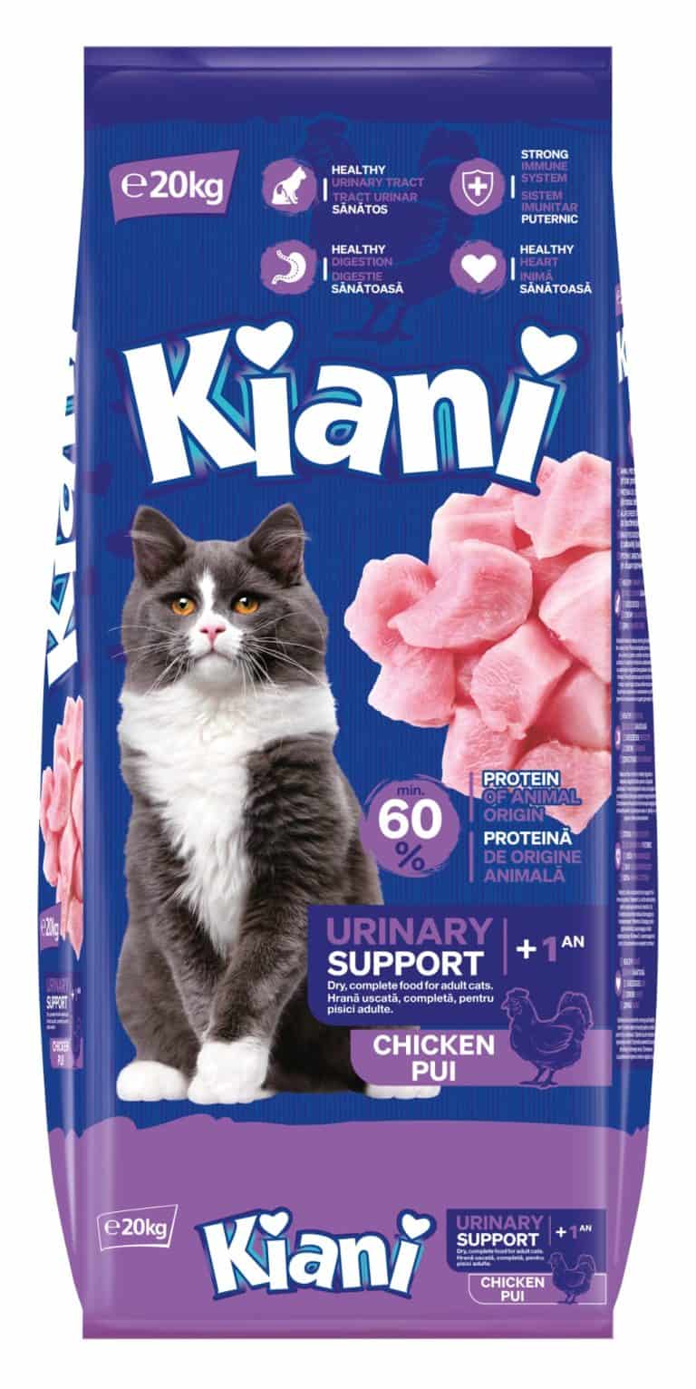 קיאני חתול עוף יורינרי 8 ק"ג - Kiani